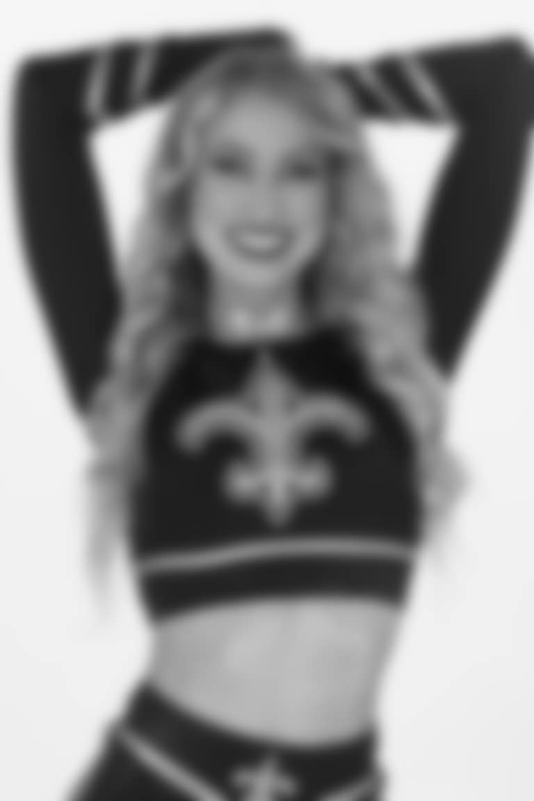 Meet the newest members of the Saints Cheer Krewe for the upcoming New Orleans Saints 2025 NFL season.
Laila