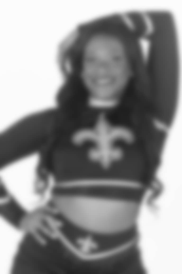 Meet the newest members of the Saints Cheer Krewe for the upcoming New Orleans Saints 2025 NFL season.
Mekiah