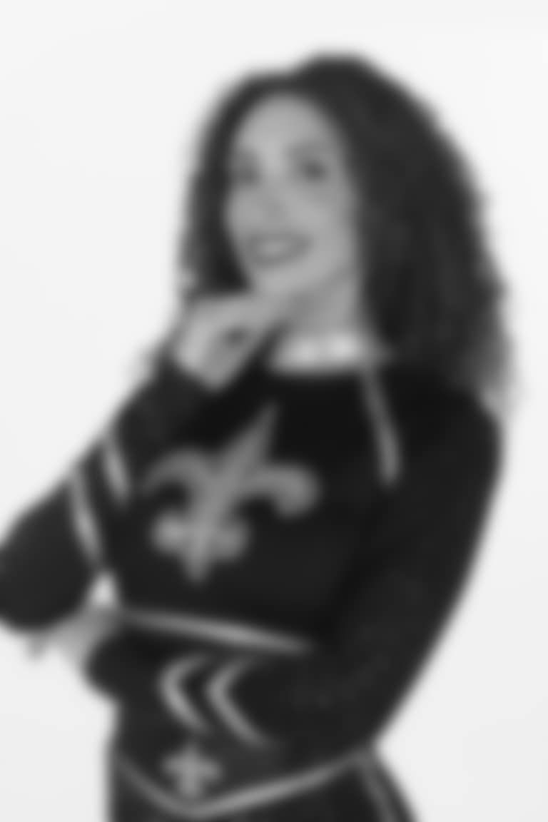 Meet the newest members of the Saints Cheer Krewe for the upcoming New Orleans Saints 2025 NFL season.
Christina