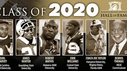 image: News Black College Football Hall of Fame Class of 2020 Announced Thumbnail
