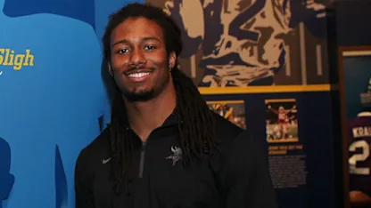 image: Vikings Rookie Ready for NFL/HOF Game