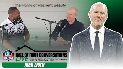 image: Hall of Fame Conversations: LIVE From The Hardie House Podcast Ep. 4