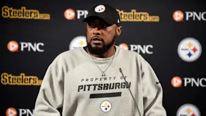 image: News Pittsburgh Steelers coach Mike Tomlin ties Joe Gibbs in NFL record books Thumbnail