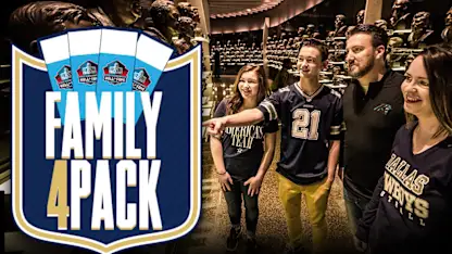 image: News Pro Football Hall of Fame Offering Family Four-Pack Over Presidents' Day Weekend Thumbnail