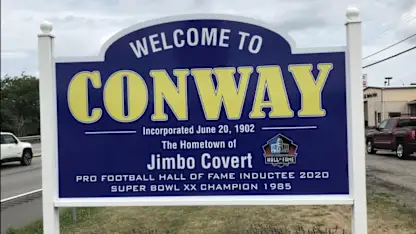 image: News Conway Sign Honors Hall of Famer Jimbo Covert Thumbnail