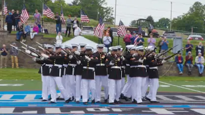 image: News Silent Drill Platoon Wows Big Crowd at Pro Football Hall of Fame Thumbnail