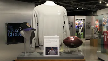 image: News Milestone victories recognized with artifacts at Pro Football Hall of Fame Thumbnail