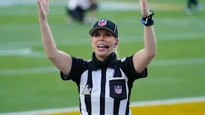 image: News Sarah Thomas Makes Officiating History Thumbnail