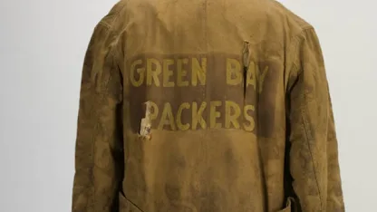image: Arnie Herber's great coat