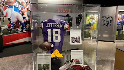 image: News WR DeAndre Hopkins and Assistant Coach Lori Locust Artifacts Arrive in Canton Thumbnail