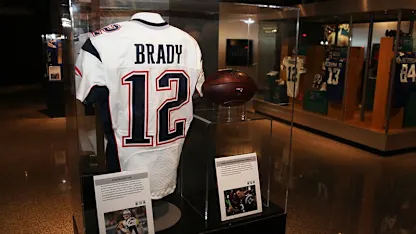 image: News Exclusive: HOF Receives Tom Brady Record Setting Ball and Jersey Thumbnail