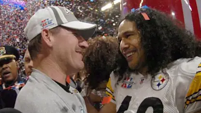 image: News Bill Cowher interviewing Troy Polamalu gives fans a rare inside glimpse to both men Thumbnail