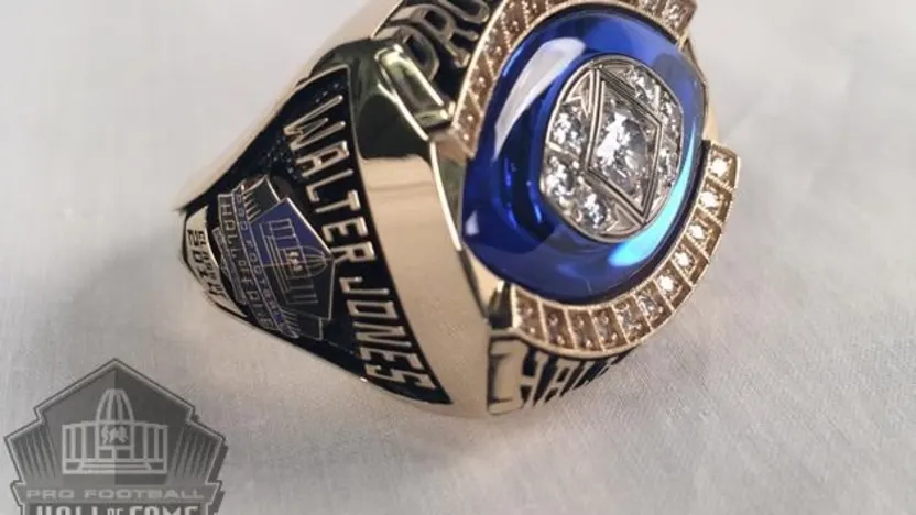 image: Gallery Walter Jones receives his Hall of Fame Ring - image: 