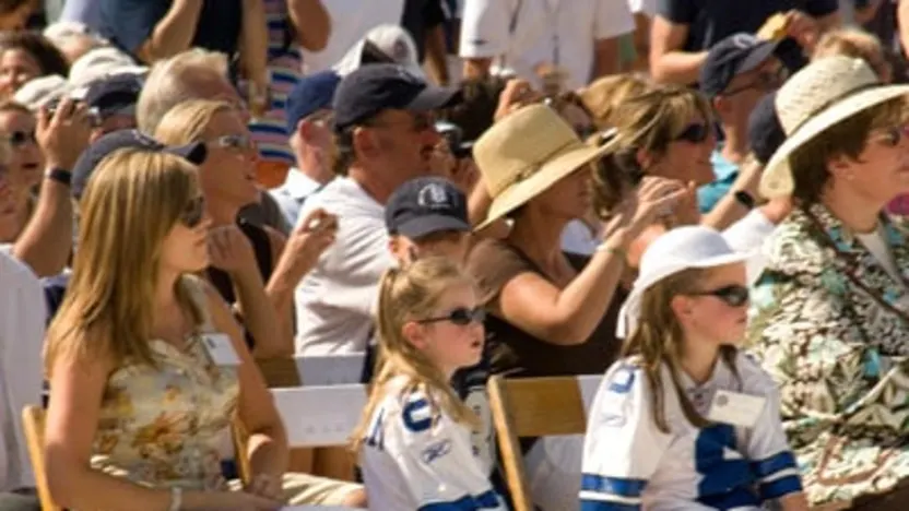image: Gallery Troy Aikman during 2006 Hall of Fame Weekend - image: 