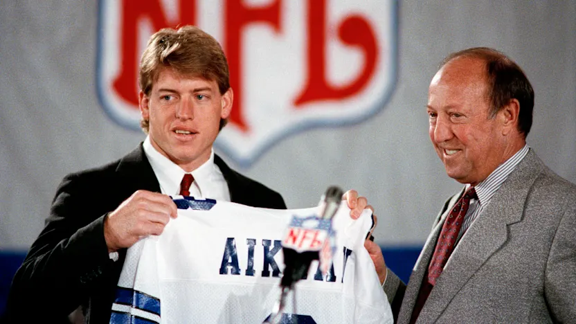 image: Troy Aikman 1989 Draft