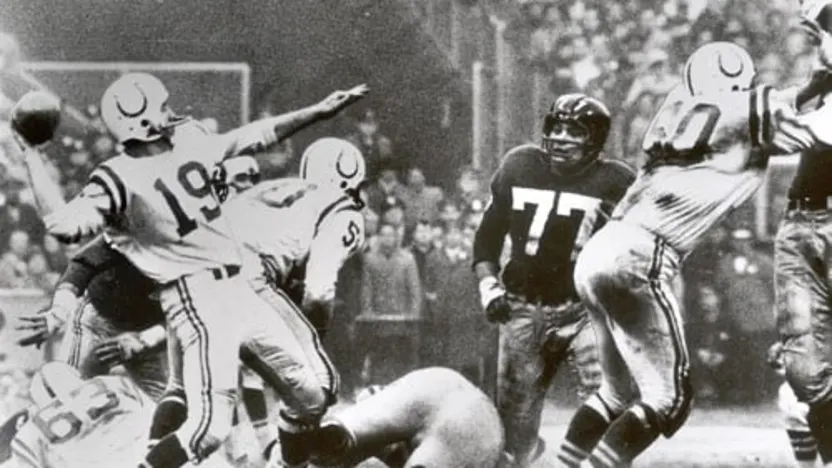 image: Gallery HOFers in 1958 Championship - image: 