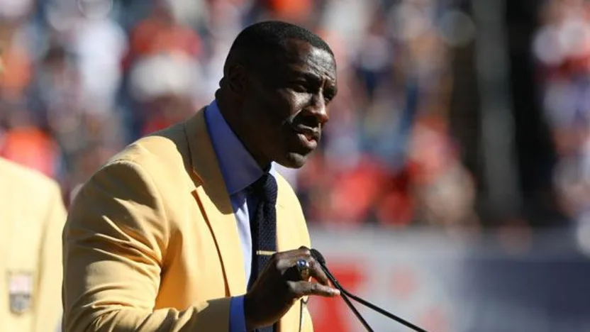 image: Gallery Shannon Sharpe receives his Hall of Fame ring - image: 