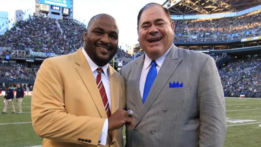 image: Gallery Walter Jones receives his Hall of Fame Ring - image: 