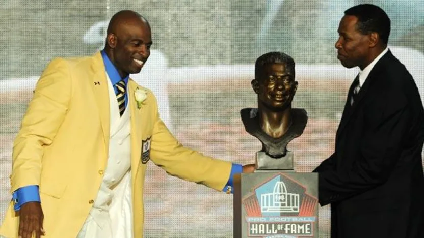 image: Gallery Enshrinement weekend with Deion Sanders - image: 