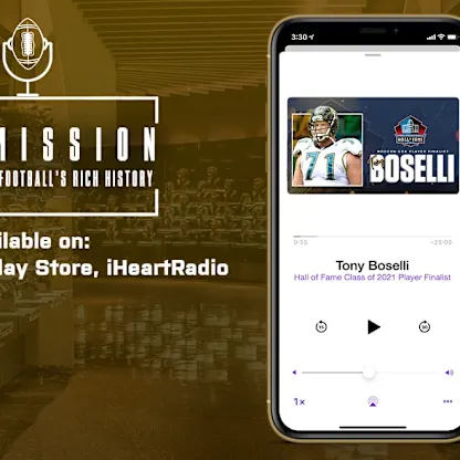 image: The Mission: 'Road to Canton' feat. Tony Boselli