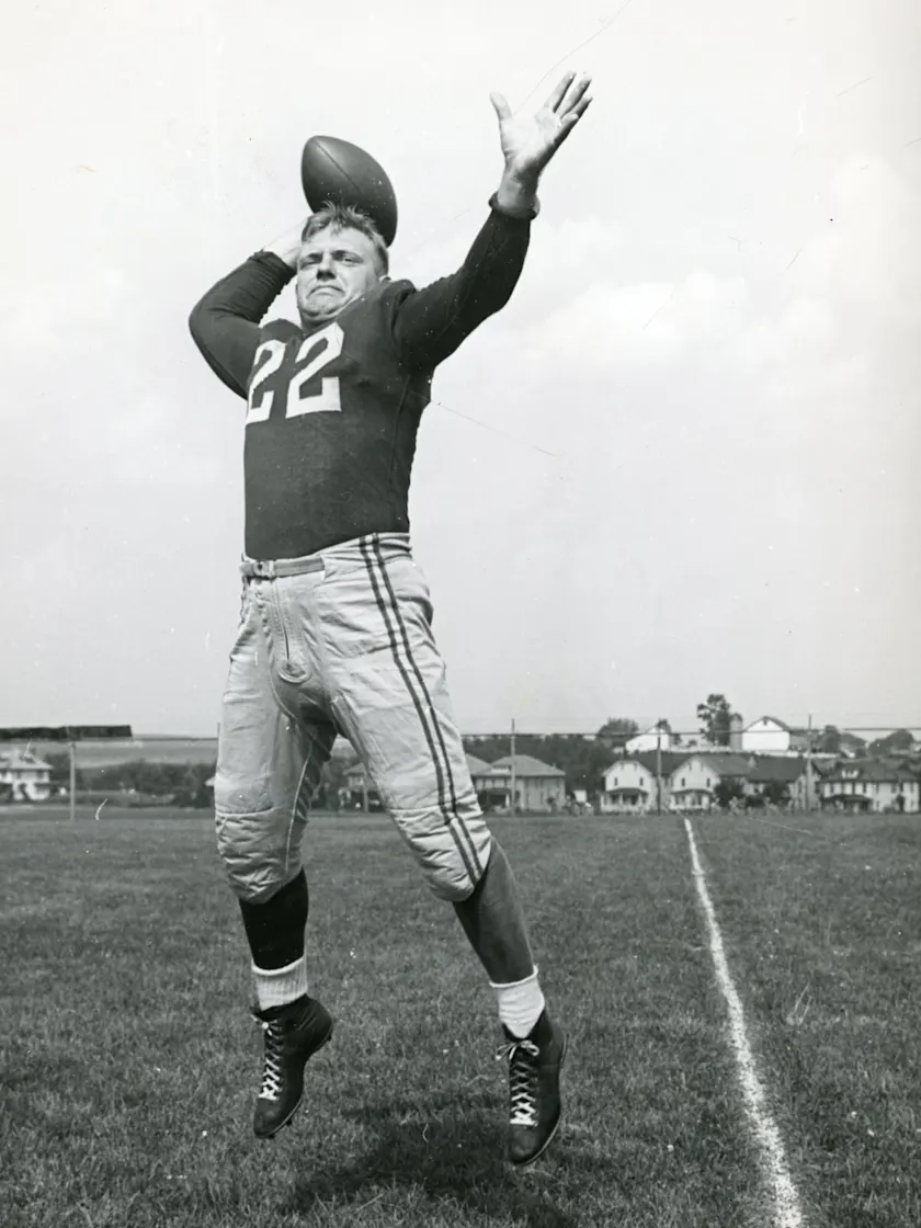 image: Frank Dancewicz, QB, Notre Dame