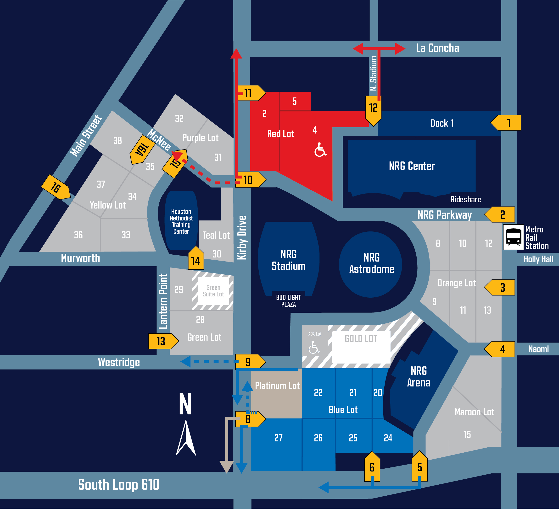 PARKING: Houston Texans vs. New Orleans Saints Tickets Sun, Oct 15, 2023  12:00 pm at NRG Stadium Parking Lots in Houston, TX