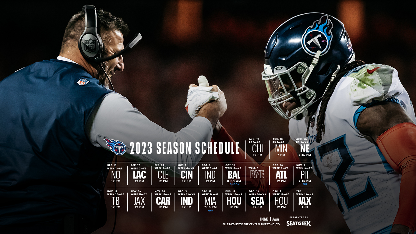 Tennessee Titans: Download 2022 schedule wallpaper for mobile, desktop