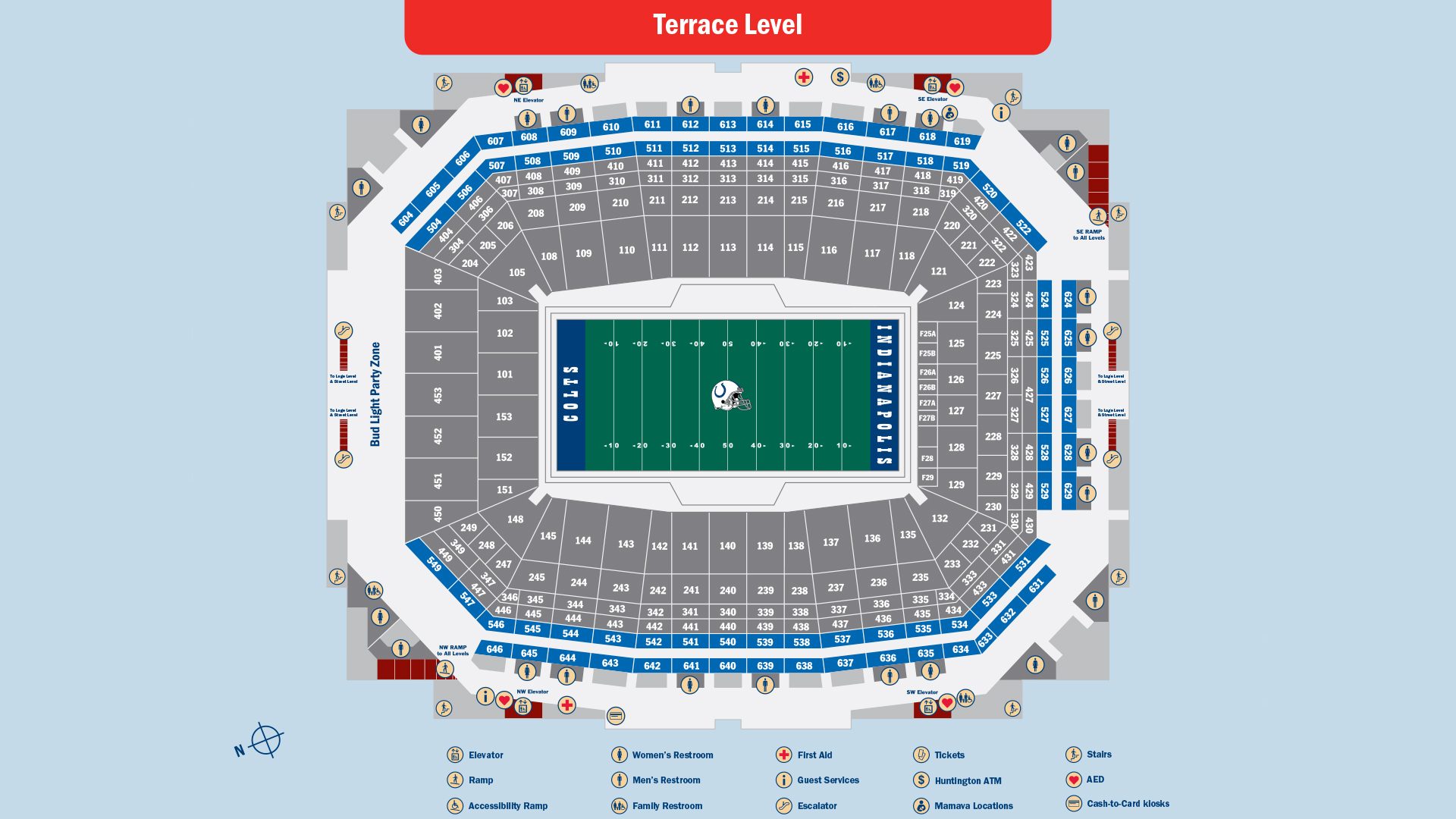 Indiana Football Stadium Seating Chart
