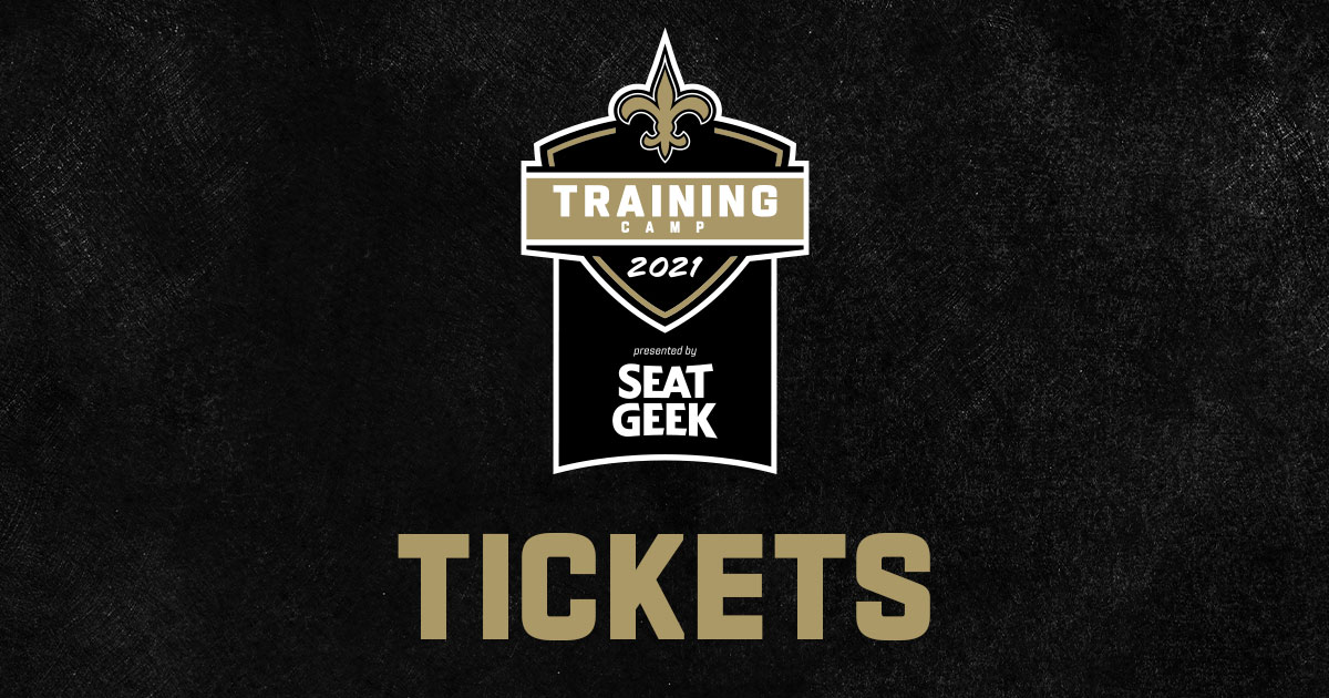 Saints Training Camp 2022 Tickets, New Orleans Saints