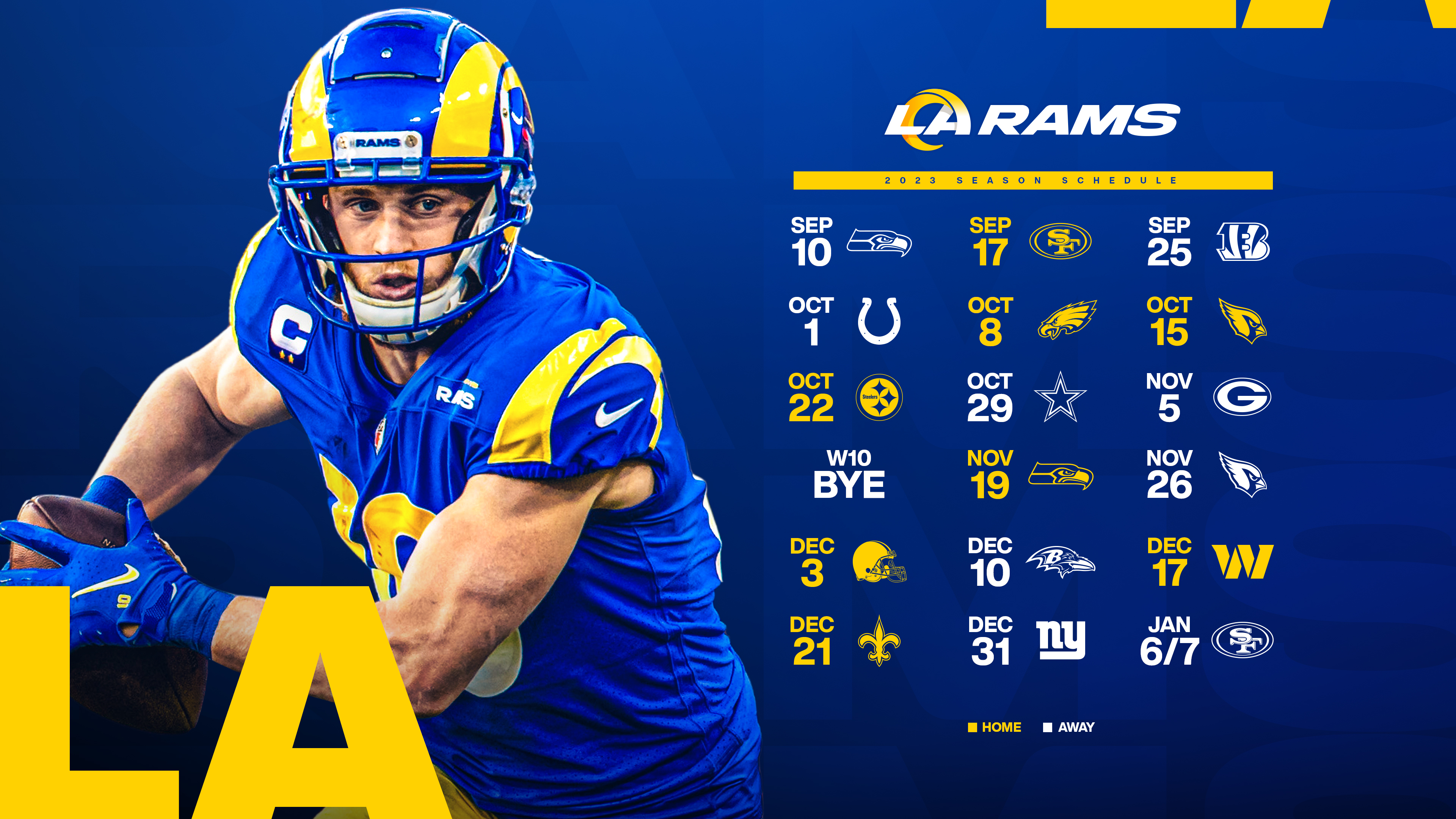 Los Angeles Rams on X: Oh, you want some desktop wallpapers too