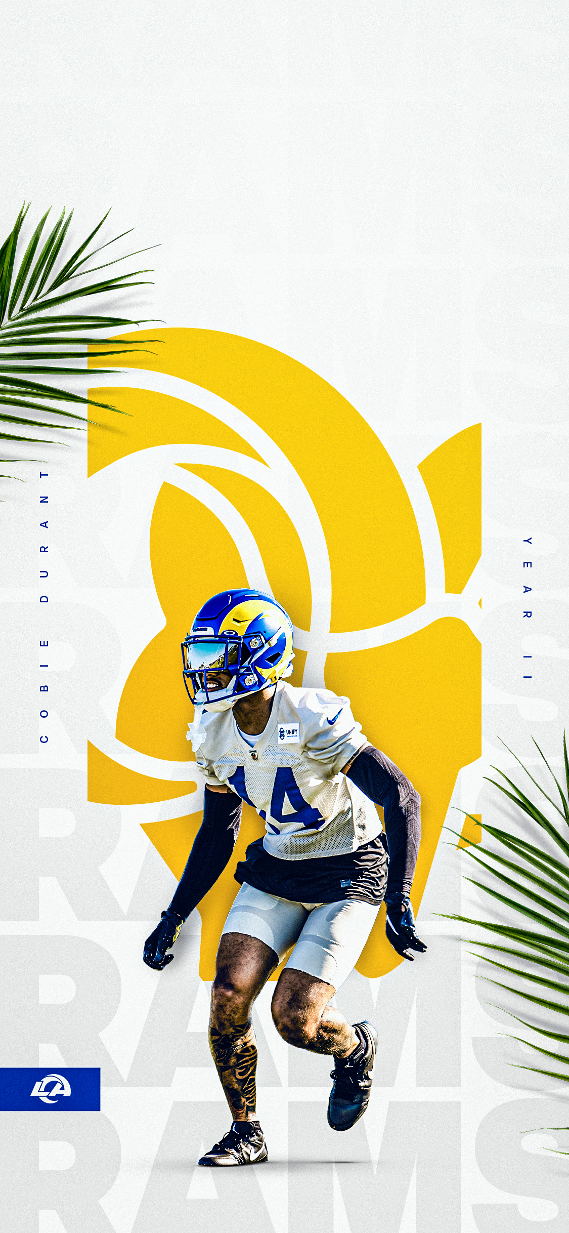 Free download LA Rams iPhone Wallpaper [1920x1080] for your