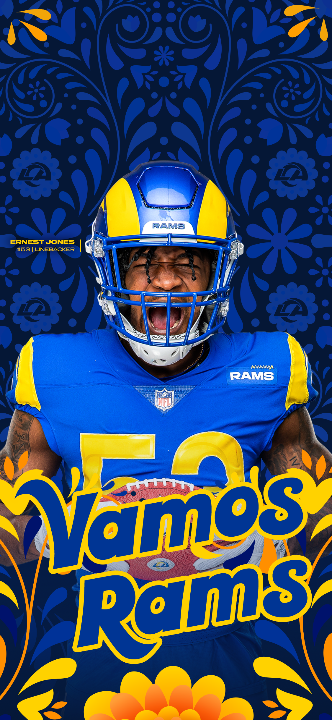 Los Angeles Rams Mobile Wallpaper - Wallpaper HD 2023