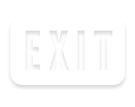 icon of an exit sign