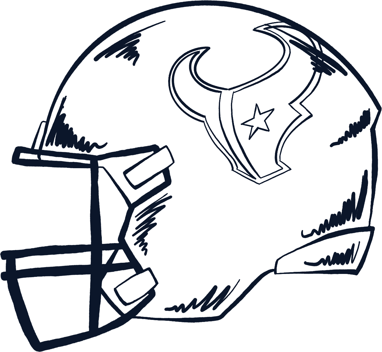 Texans helmet