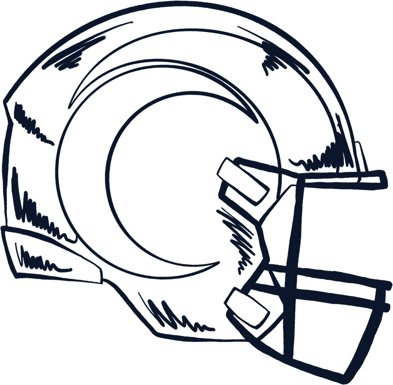 Rams helmet