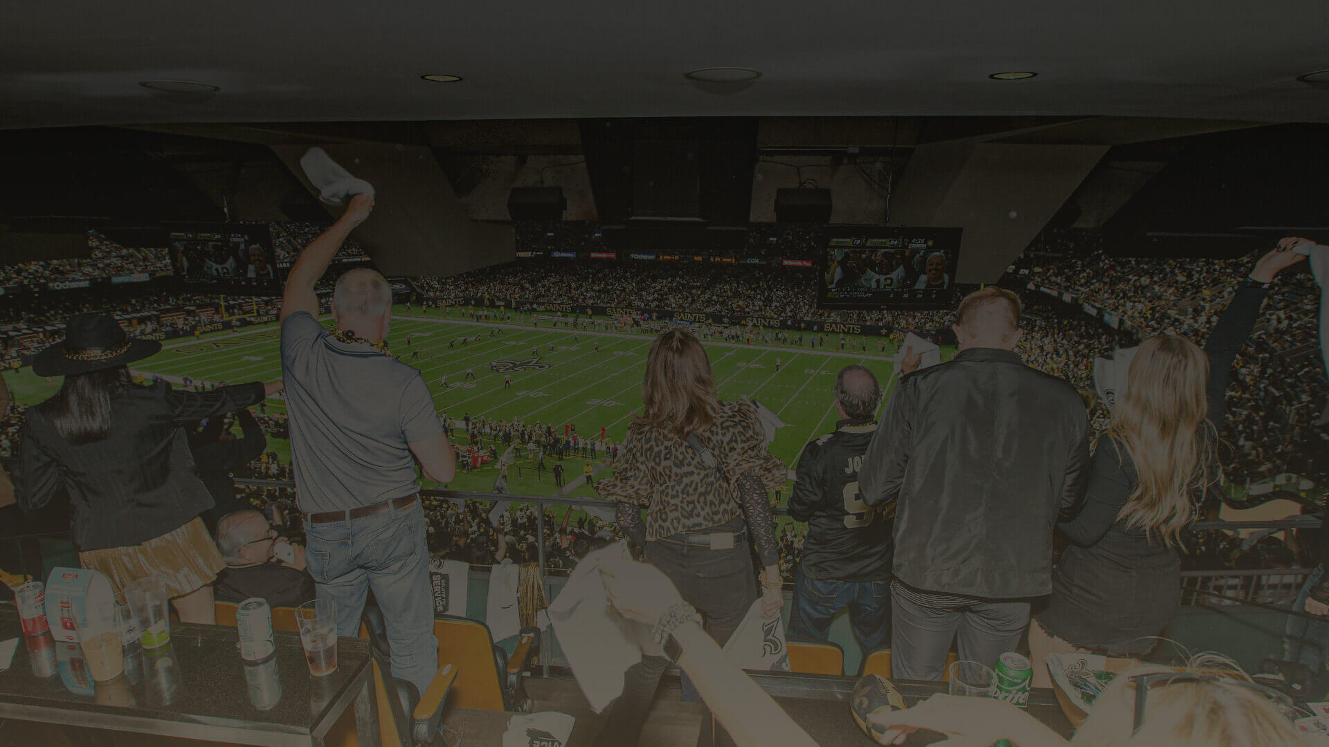 Saints Suites 400 Level View