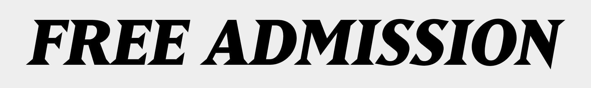 Admission Header
