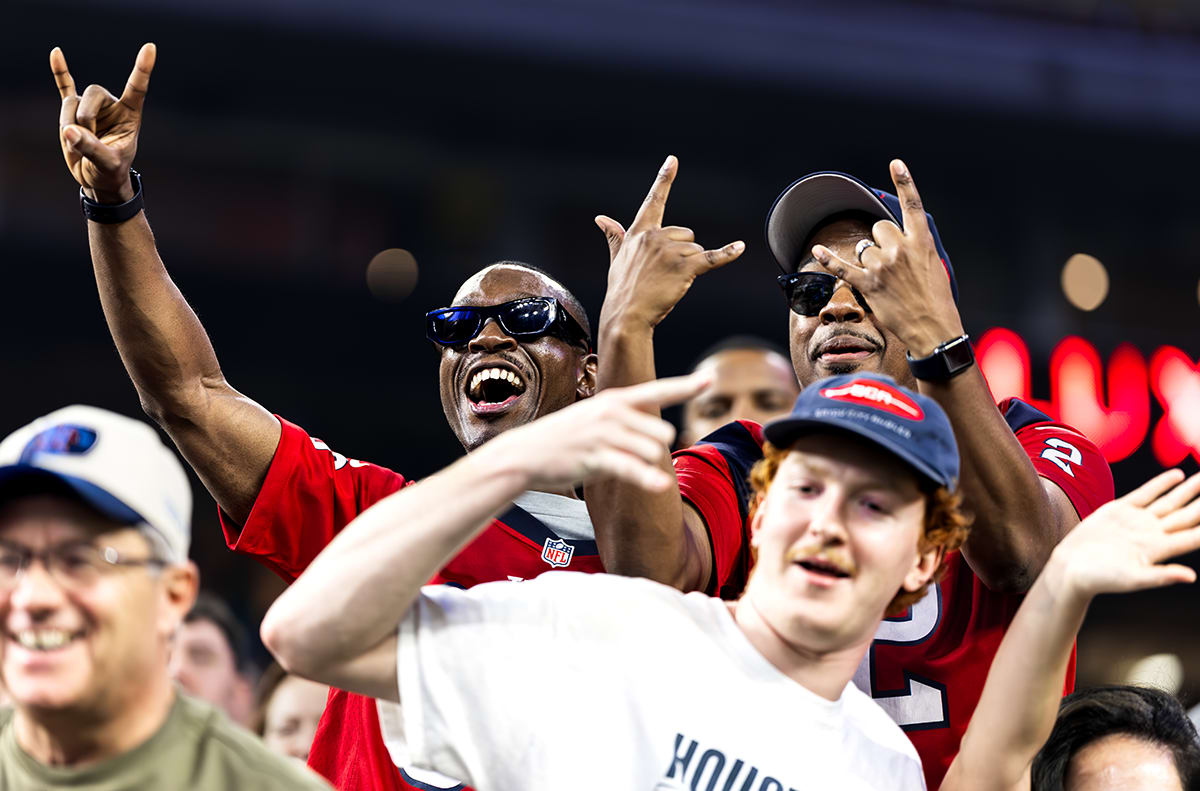 Reliant Stadium on game day in Houston, Texas — home of the Houston Texans