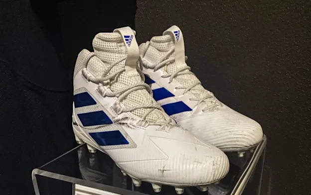 image: News Dak Prescott Milestone Cleats Arrive in CantonPrescottCleats1050