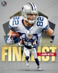 image: News 15 Modern-Era Players announced as Finalists for Pro Football Hall of Fame’s Class of 2026Jason Witten