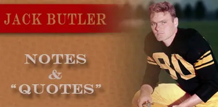 image: News Jack Butler notes & quotes