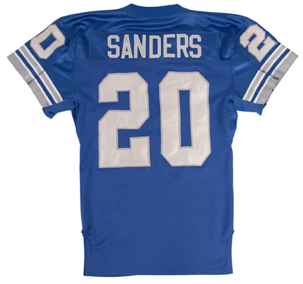image: News Barry Sanders' jersey
