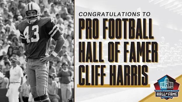 image: News Cliff Harris Collection to the HallHarris1050Web