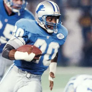 image: Football History Page 2,000-yard rushersSanders_Action_HOF_1