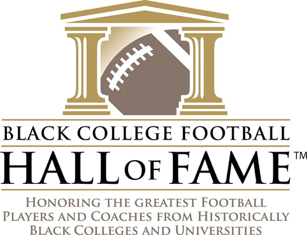 image: News BLACK COLLEGE FOOTBALL HALL OF FAME FINDS PERMANENT HOME IN CANTON  BCHOF-Logo-with-Tag-800