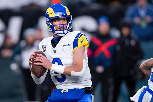 image: News Matthew Stafford’s career arc placing him among game’s elite On the road in the postseason, Matthew Stafford ranks No. 1 in NFL history in both passer rating (100.0) and adjusted net yards per passing attempt (7.75; minimum 200 passing attempts).