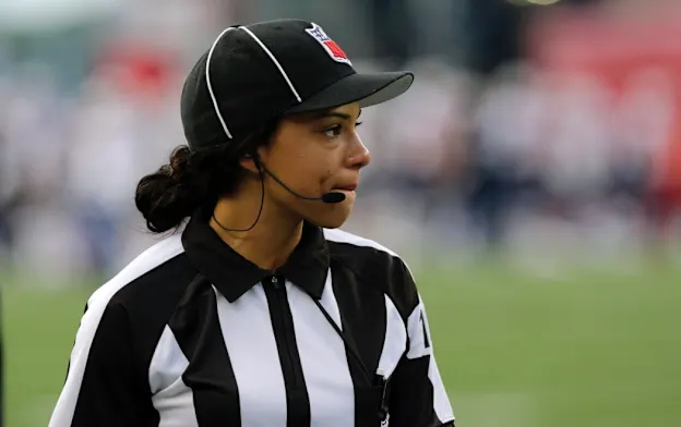 image: News NFL Hires First Black Female OfficialChakaWeb1050