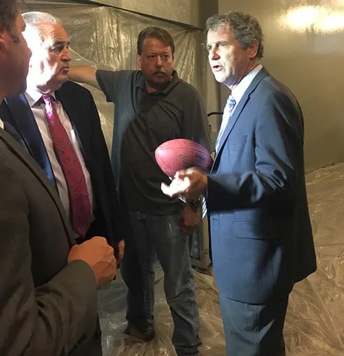 image: News Senator Sherrod Brown Visits Cantonbrown-sherrod-500