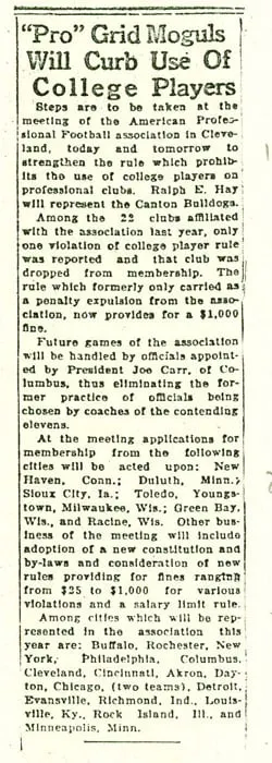 image: Football History Page 1922 NFL Owners Meeting22_Meeting_Clip