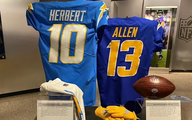 image: News Keenan Allen Claims Receiving RecordHerbertJersey1050